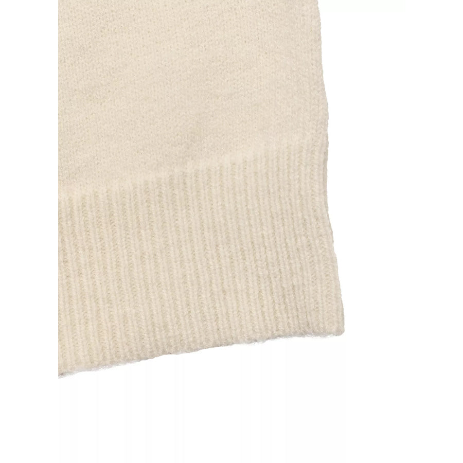 Heart-Patterned Crew Neck Sweater Apparel and Accessories