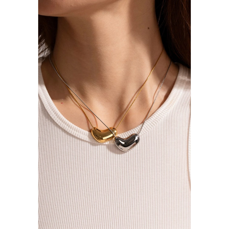 Heart Shape Pendant Necklace