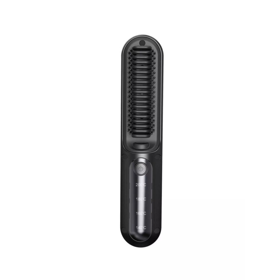 Heated Hair Straightening Comb Black / ONESIZE Apparel and Accessories