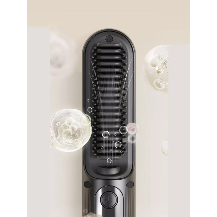 Heated Hair Straightening Comb Black / ONESIZE Apparel and Accessories