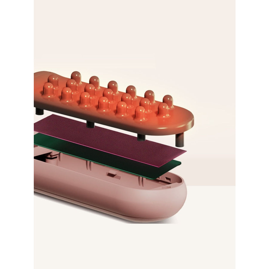 Heated Scalp Massage Brush with Temperature Control Mocha / ONESIZE Apparel and Accessories