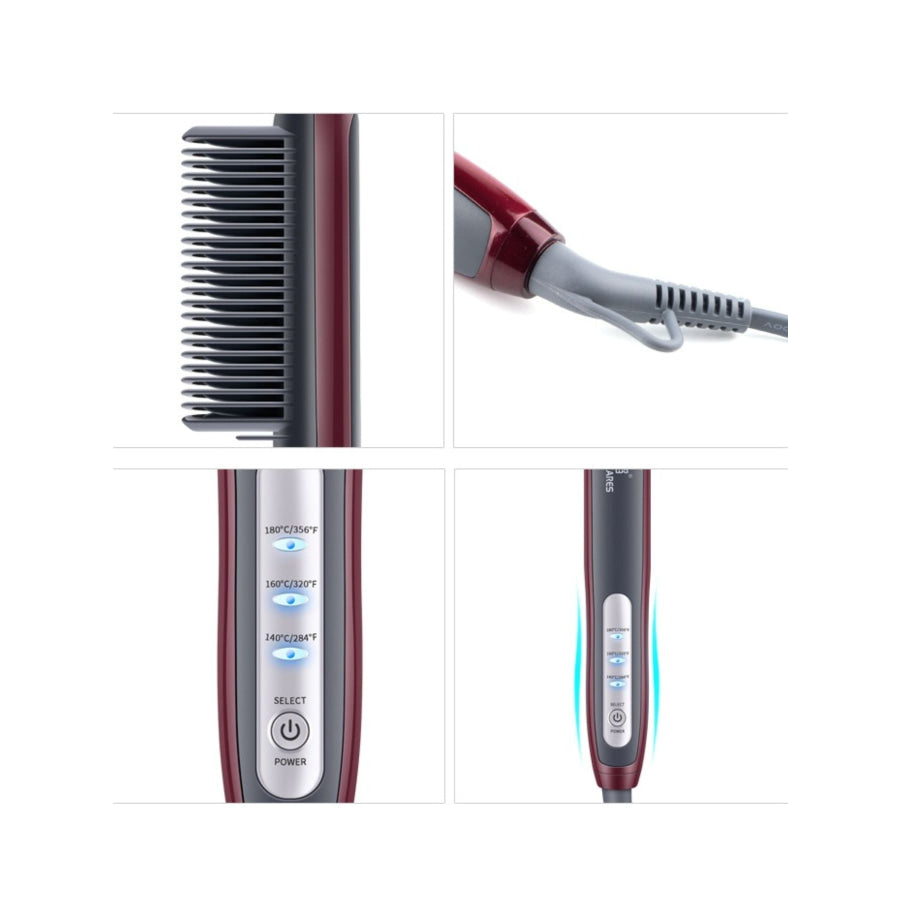 Heated Straightening Comb Apparel and Accessories