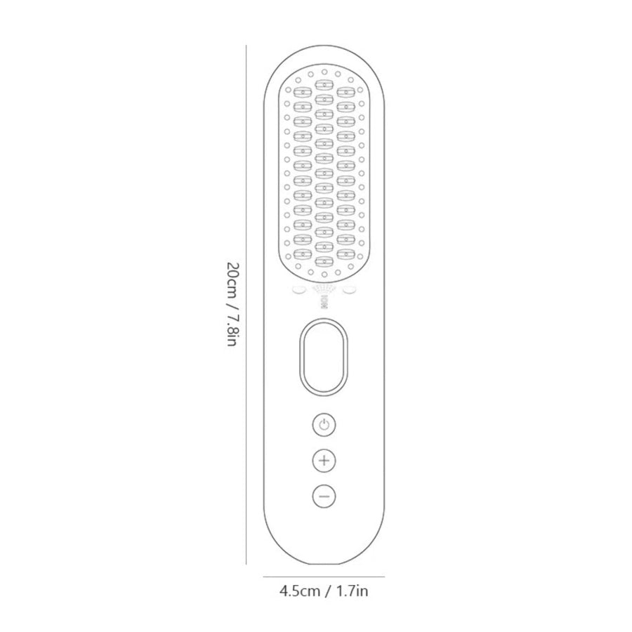 Heated Straightening Comb Apparel and Accessories
