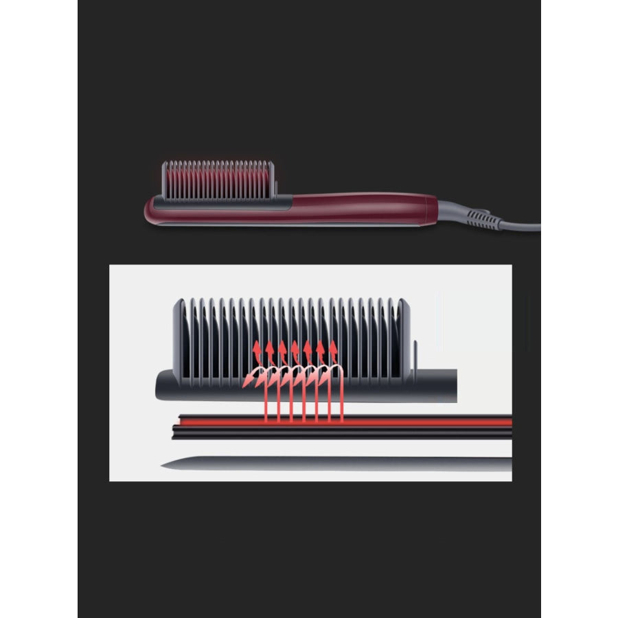 Heated Straightening Comb Apparel and Accessories