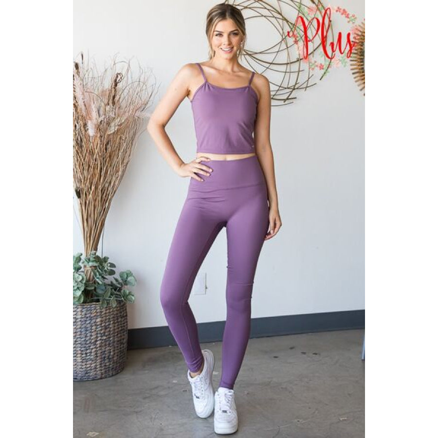 Heimish Full Size High Waist Leggings Apparel and Accessories