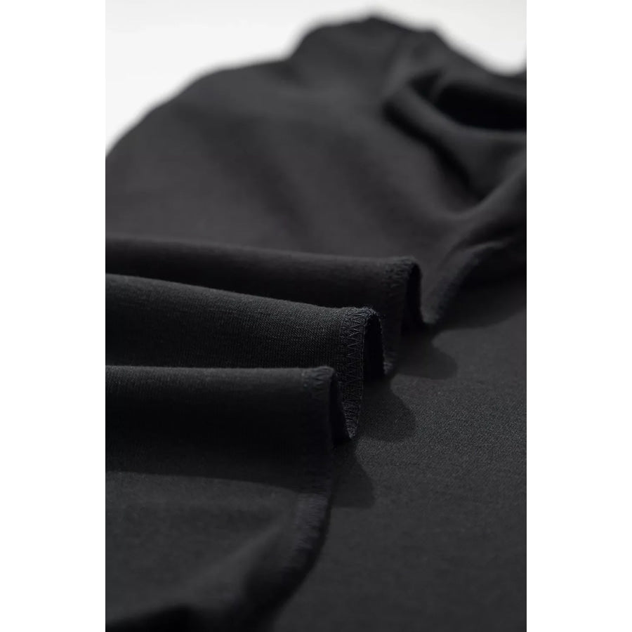High Neck Long Sleeve Top Apparel and Accessories