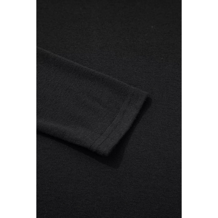 High Neck Long Sleeve Top Apparel and Accessories