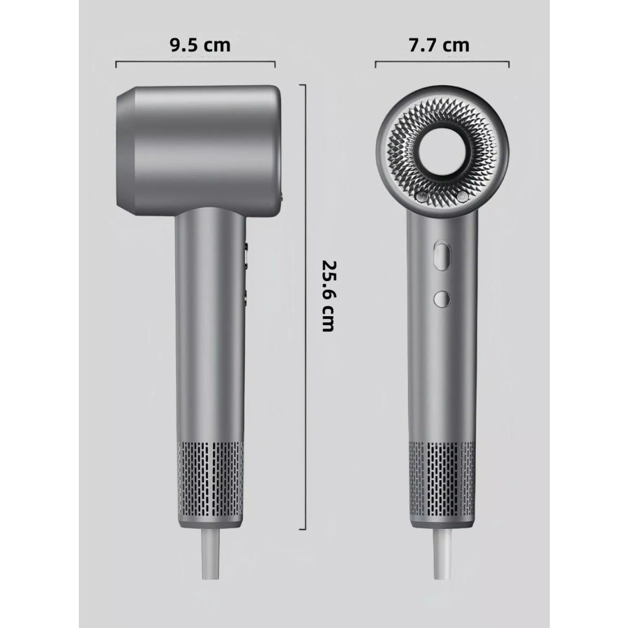 High-Speed Hair Dryer Dark Gray / European plug Apparel and Accessories