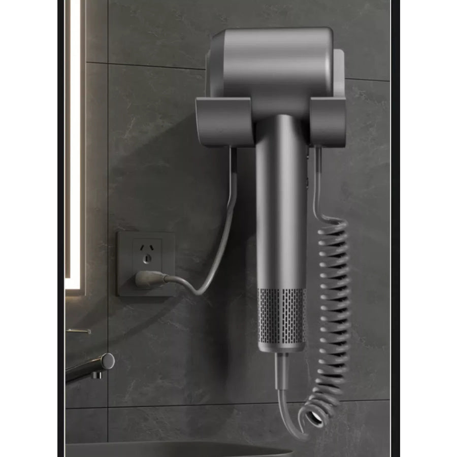 High-Speed Hair Dryer Dark Gray / European plug Apparel and Accessories