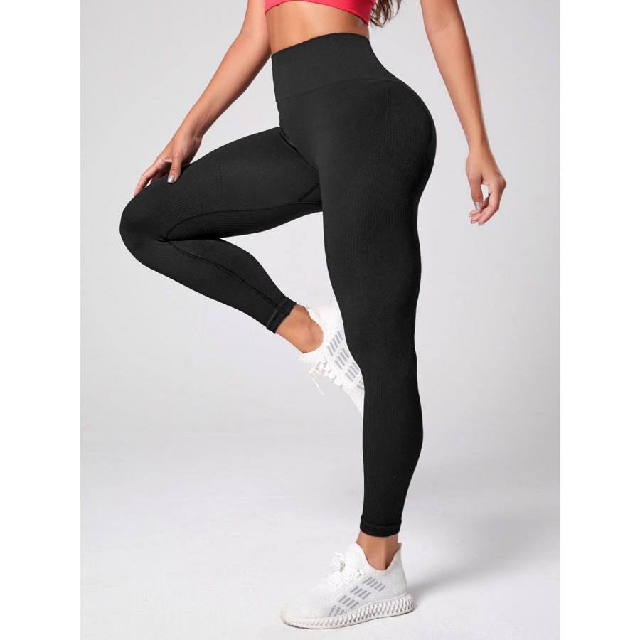 High Waist Active Leggings Apparel and Accessories