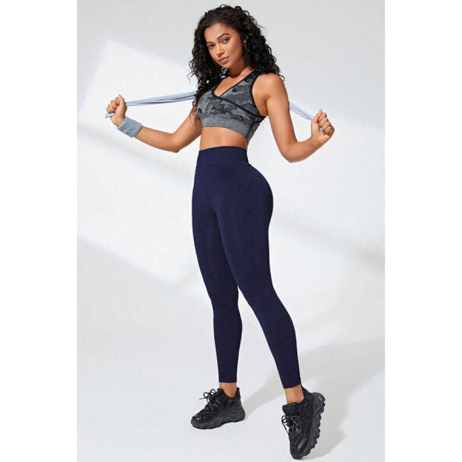 High Waist Active Leggings Clothing