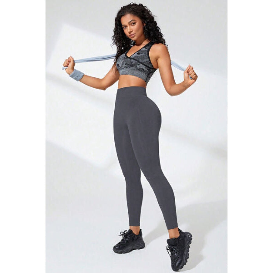 High Waist Active Leggings Clothing