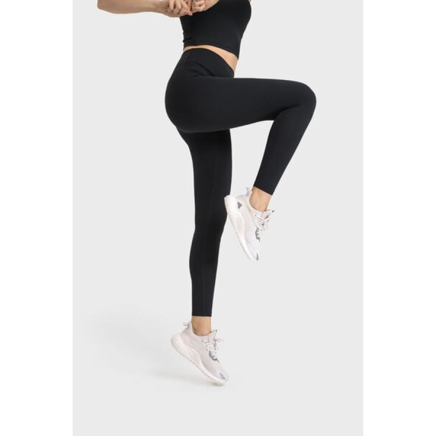 High Waist Active Pants Clothing