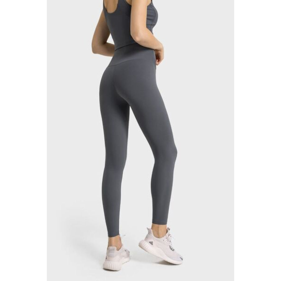 High Waist Active Pants Clothing