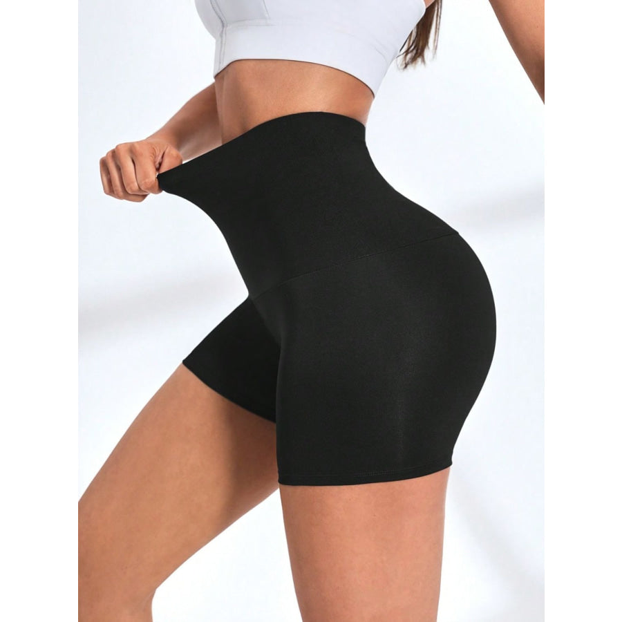 High Waist Active Shorts Apparel and Accessories