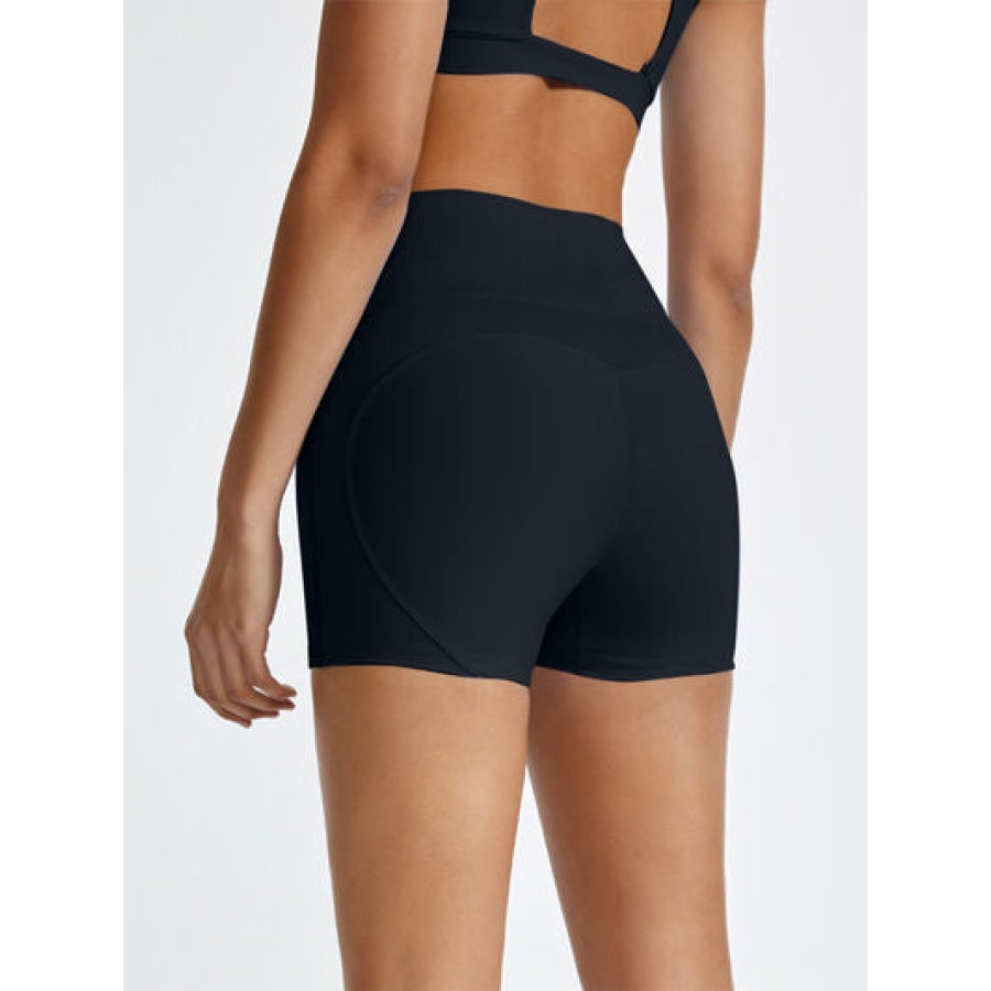 High Waist Active Shorts Apparel and Accessories