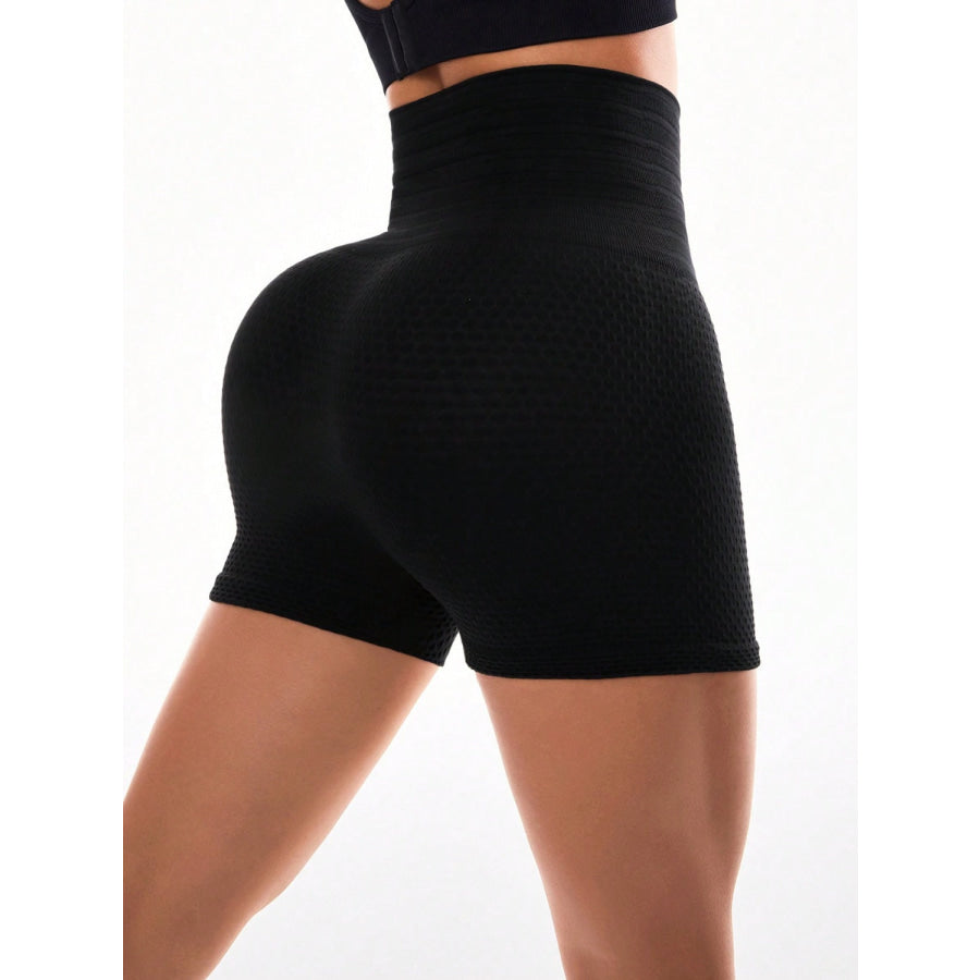 High Waist Active Shorts Apparel and Accessories