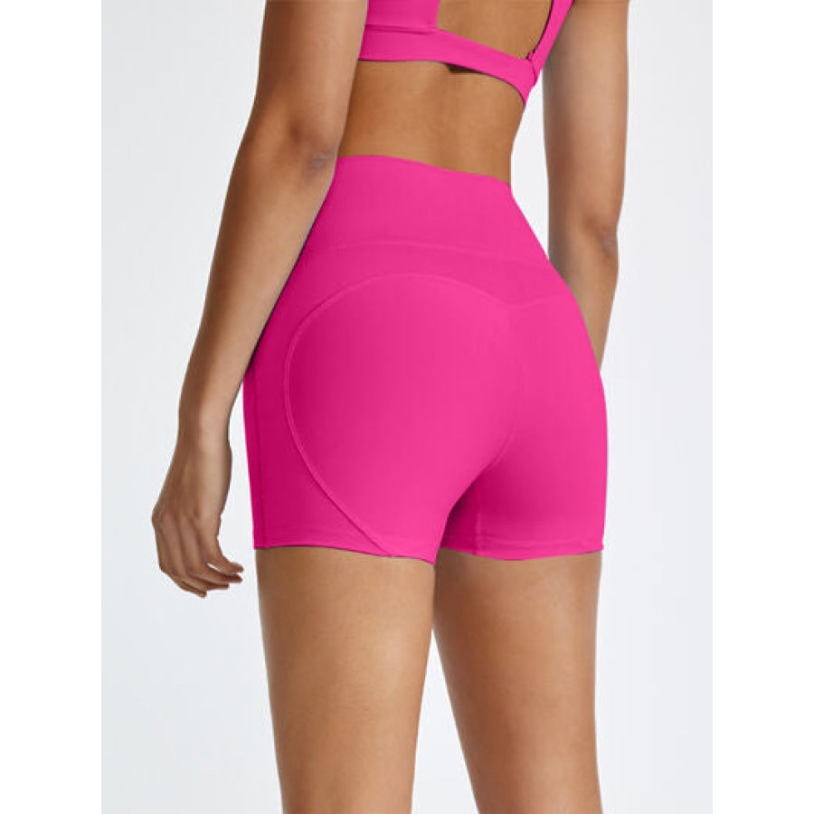 High Waist Active Shorts Apparel and Accessories