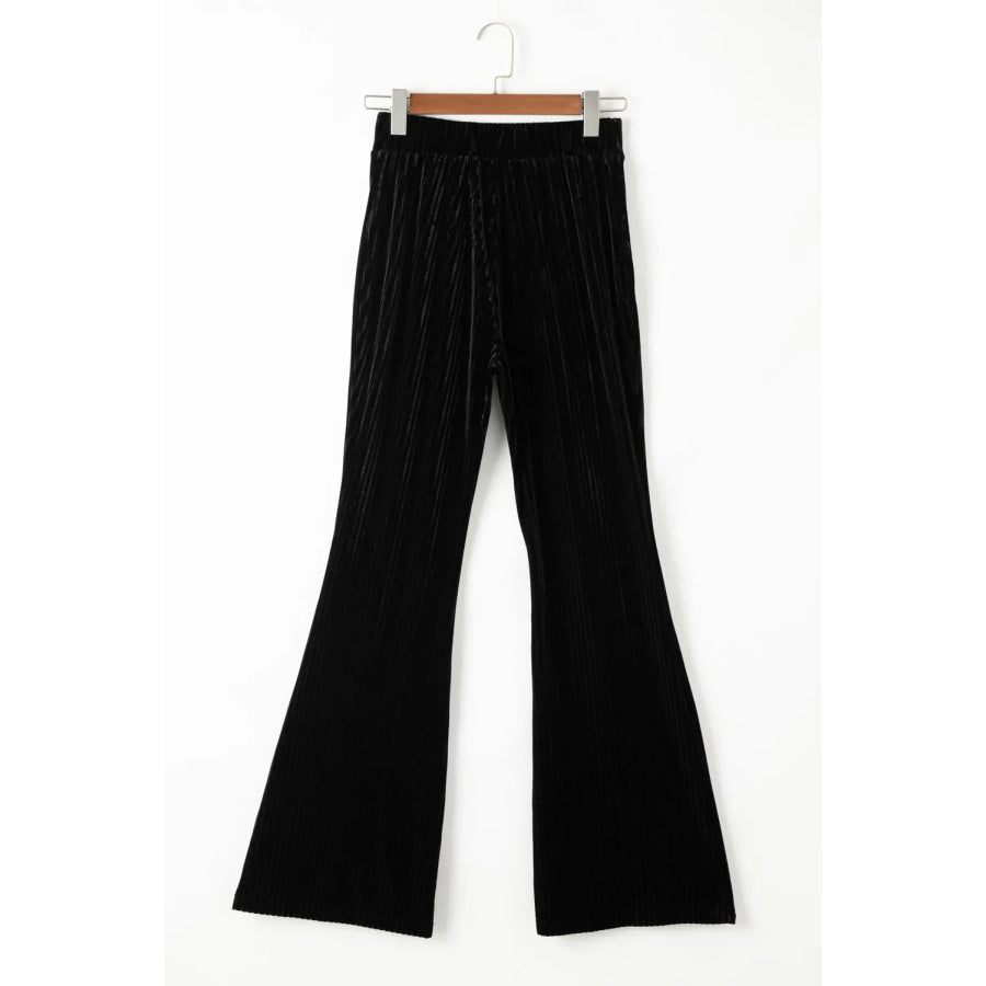 High Waist Bootcut Pants Apparel and Accessories