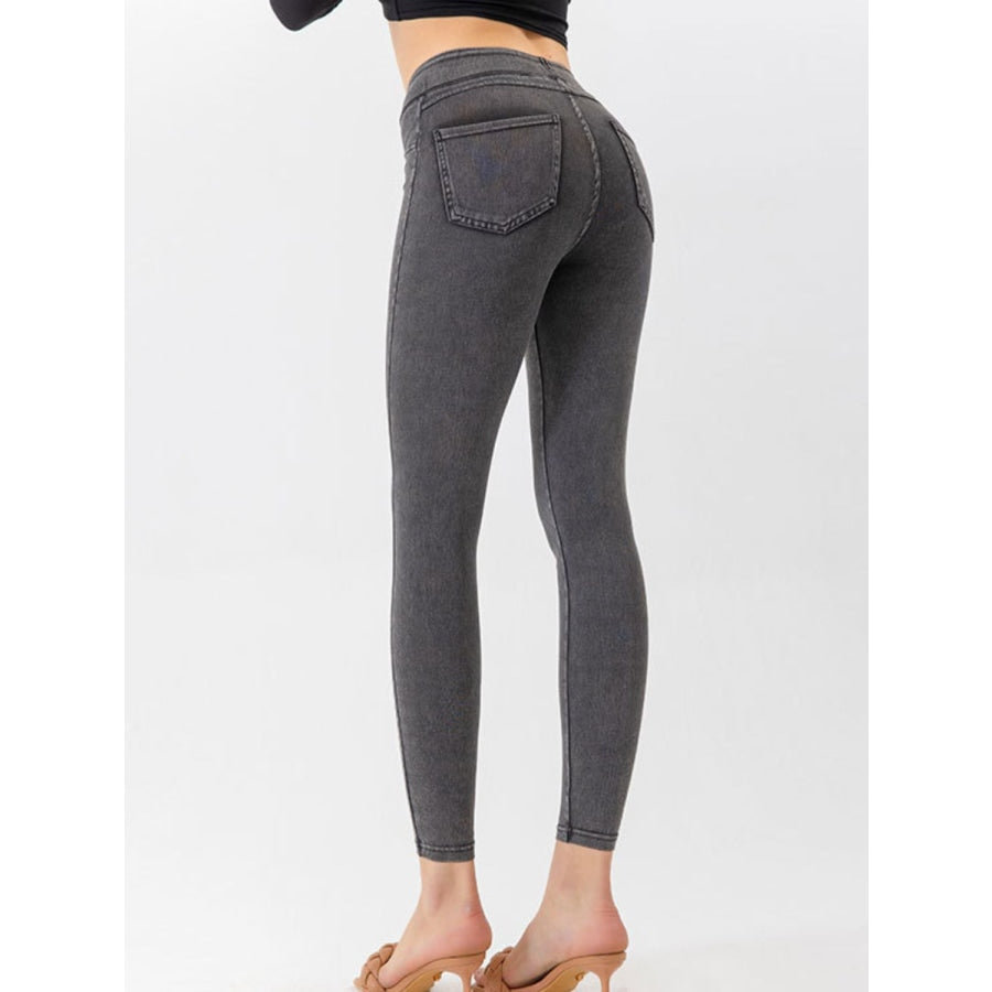 High Waist Cropped Active Leggings