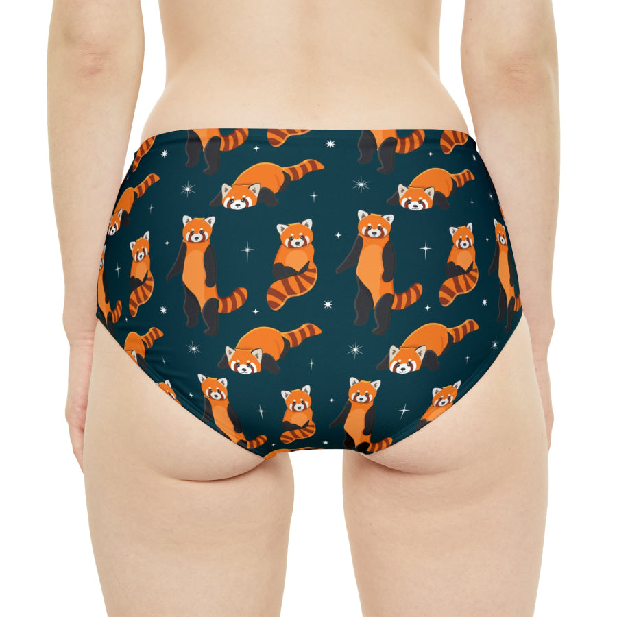 High-Waist Hipster Bikini Bottom (AOP) All Over Prints