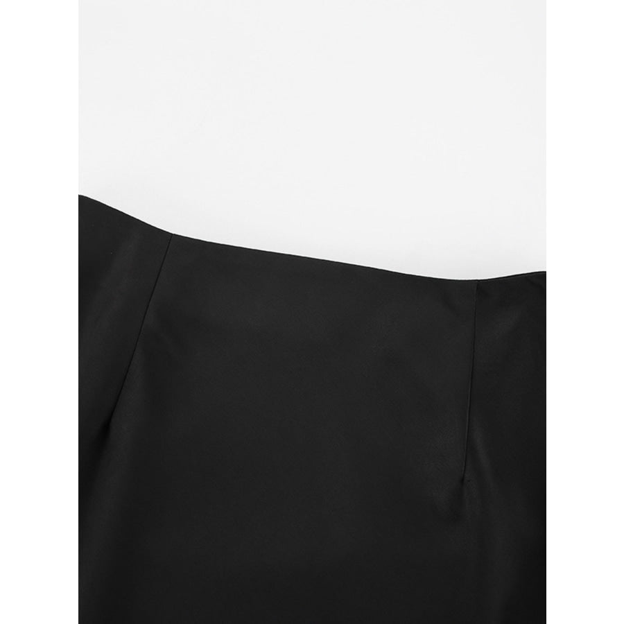 High Waist Maxi Skirt Apparel and Accessories