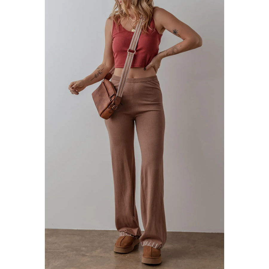 High Waist Pants Apparel and Accessories