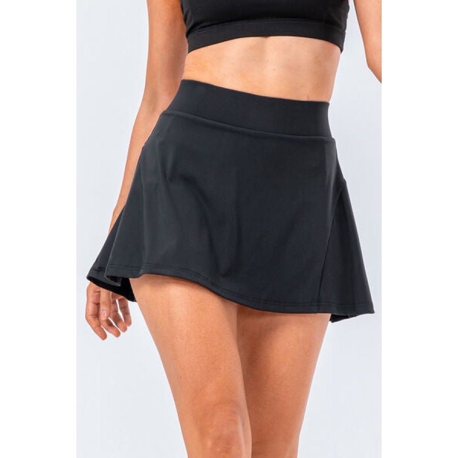 High Waist Pleated Active Skirt Clothing