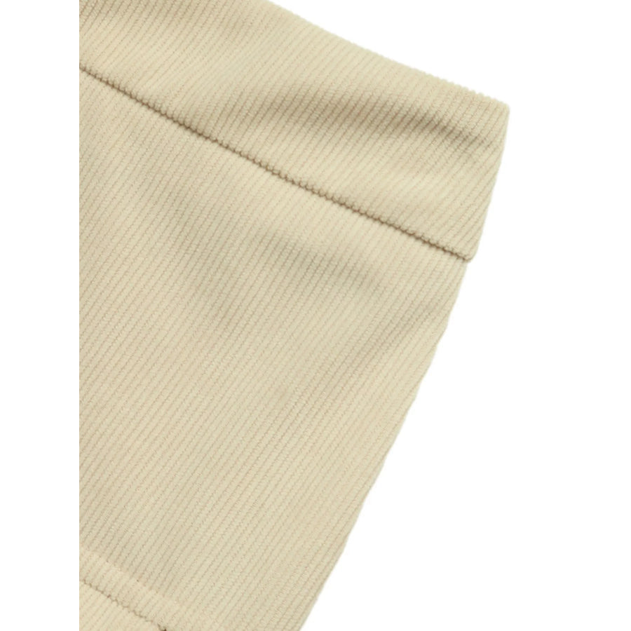 High Waist Pleated Midi Skirt Apparel and Accessories
