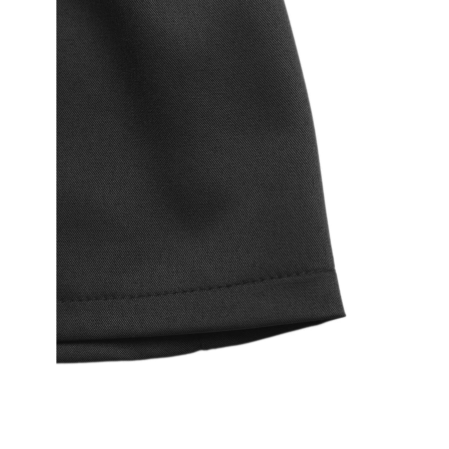 High Waist Pleated Shorts Apparel and Accessories