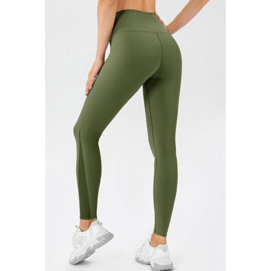 High Waist Skinny Active Pants Clothing