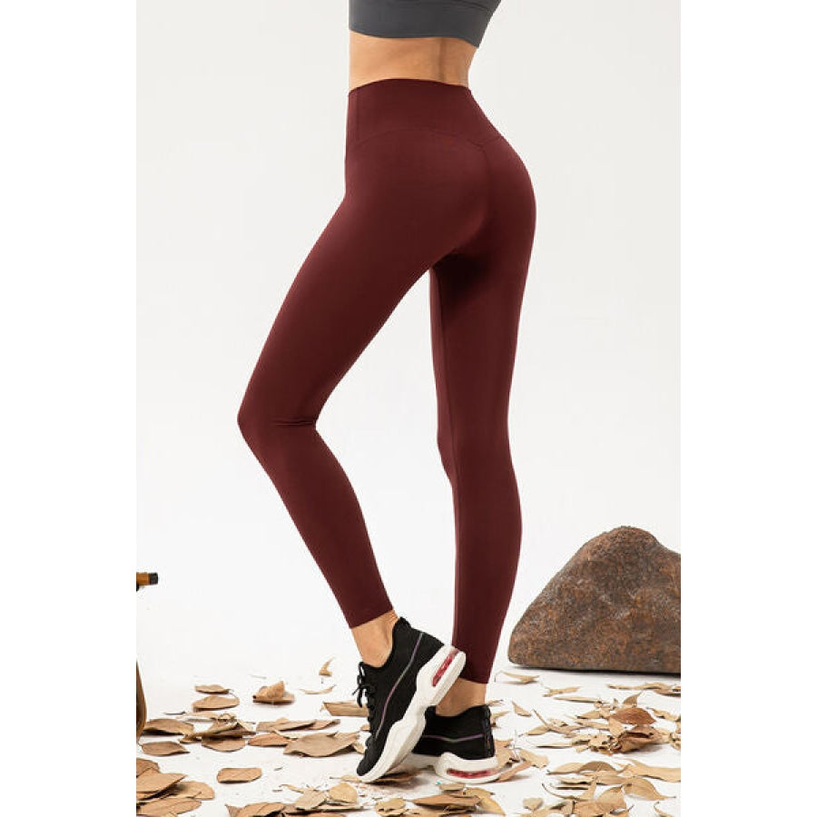 High Waist Skinny Active Pants Clothing