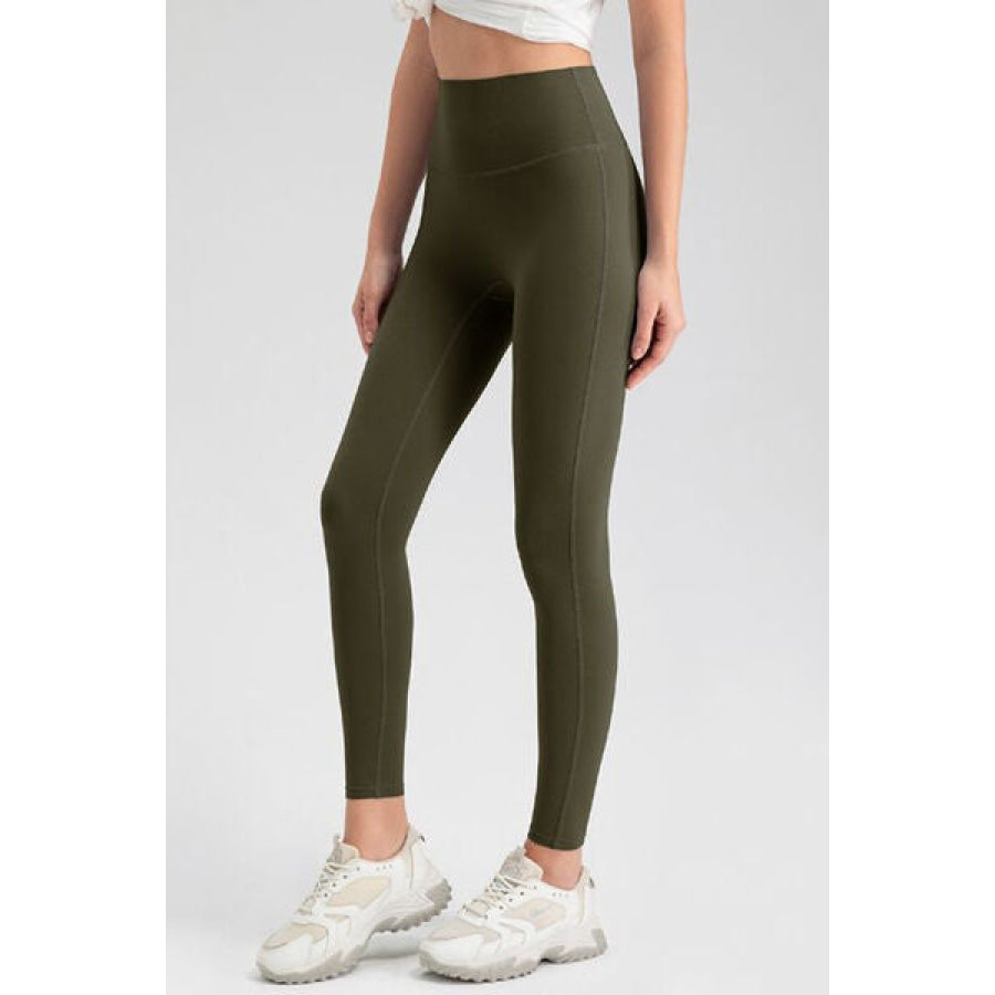 High Waist Skinny Active Pants Clothing