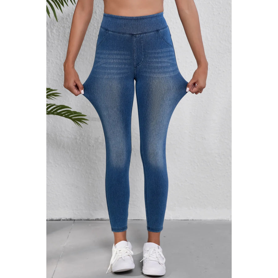 High Waist Skinny Jeans Apparel and Accessories