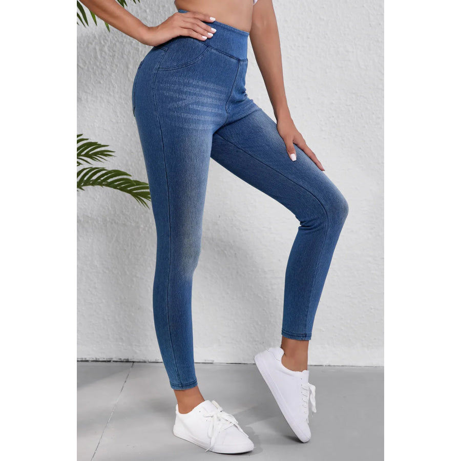 High Waist Skinny Jeans Apparel and Accessories