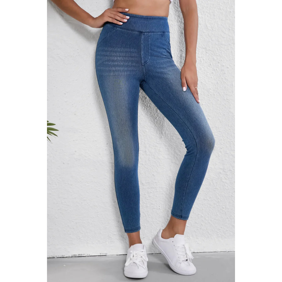 High Waist Skinny Jeans Apparel and Accessories