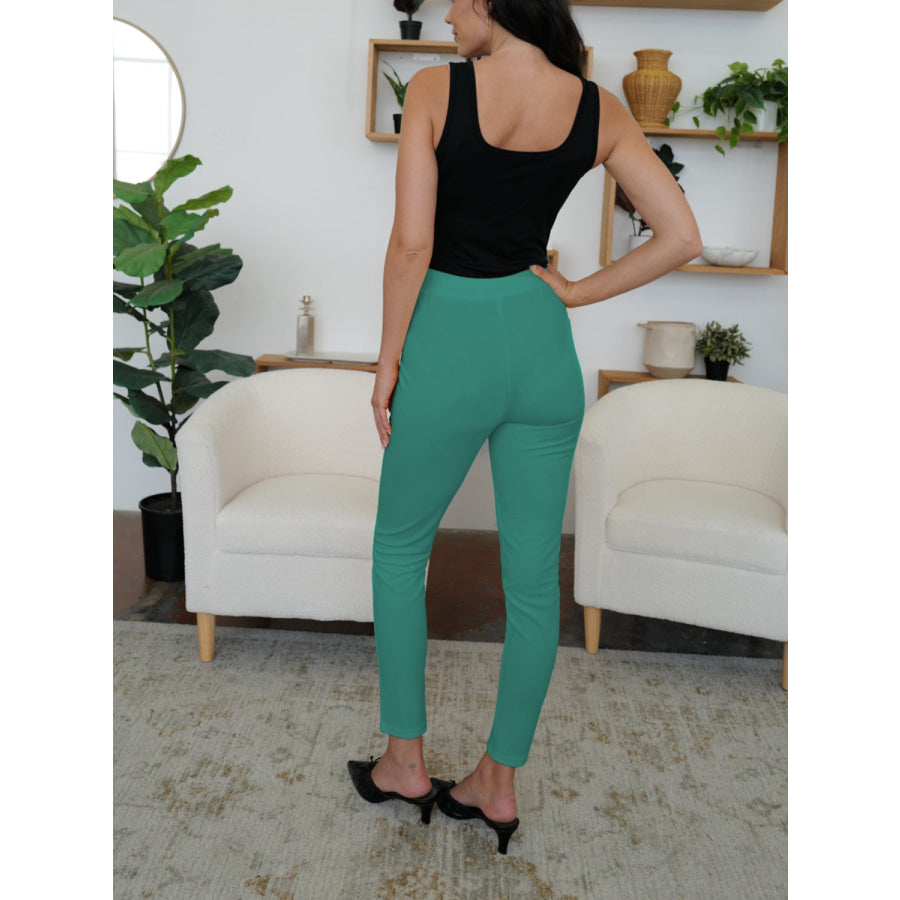 High Waist Skinny Pants Apparel and Accessories