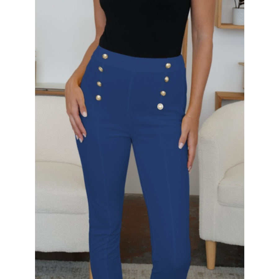 High Waist Skinny Pants Apparel and Accessories