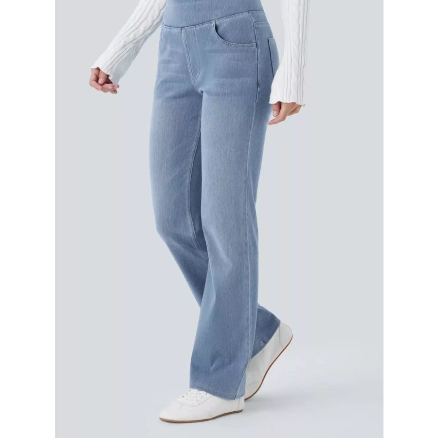 High Waist Slim Fit Jeans Apparel and Accessories