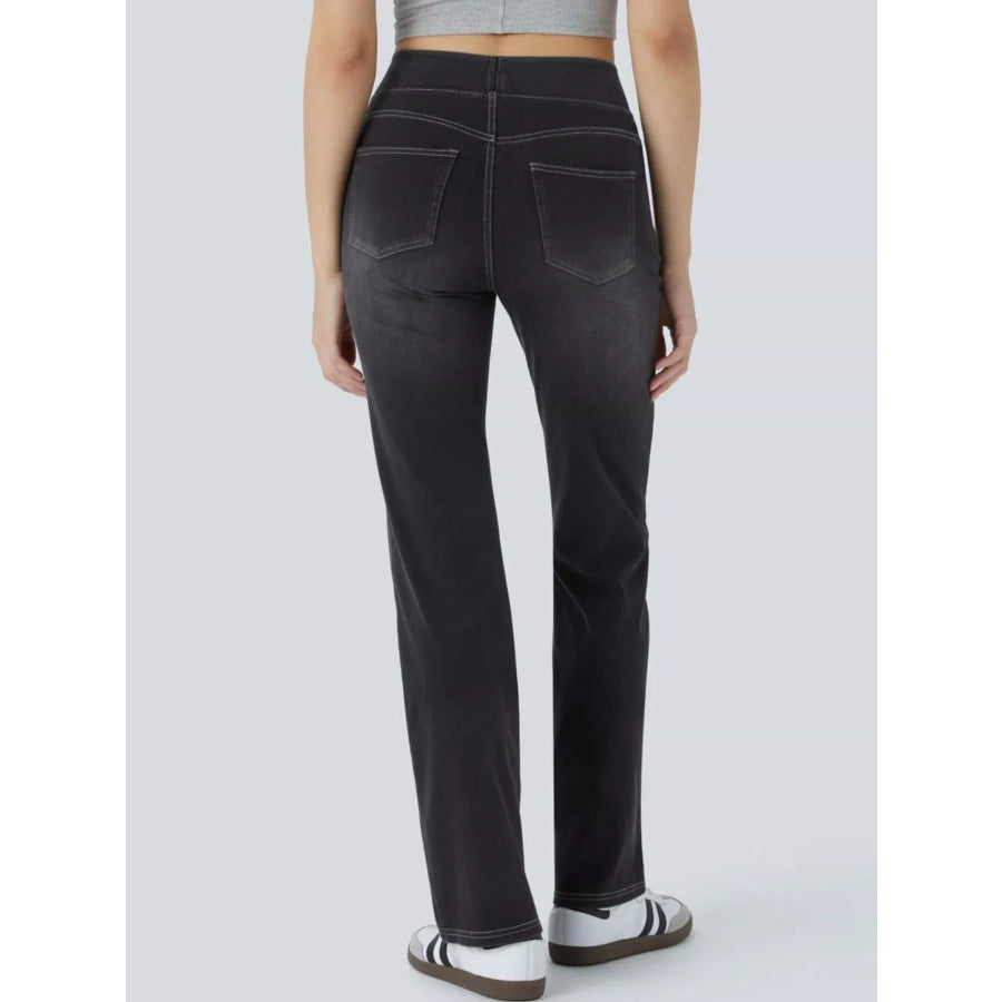 High Waist Slim Fit Jeans Apparel and Accessories