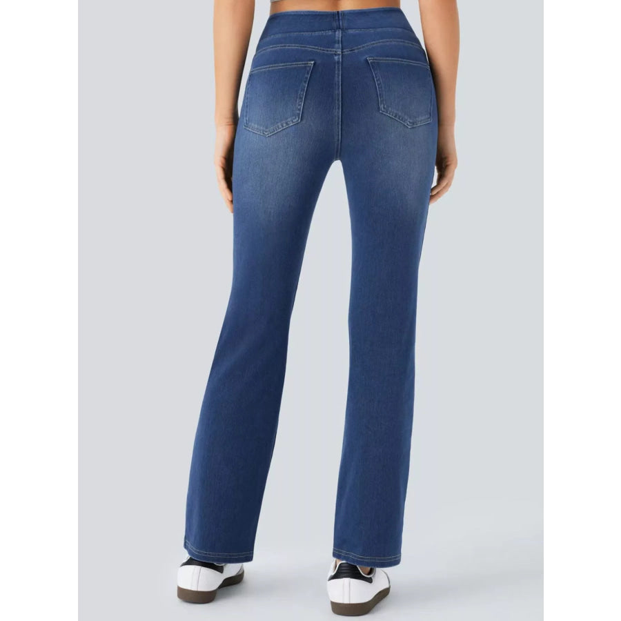 High Waist Slim Fit Jeans Apparel and Accessories