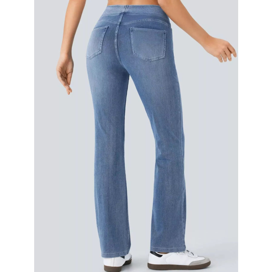 High Waist Slim Fit Jeans Apparel and Accessories