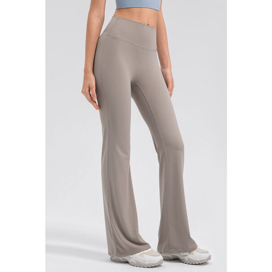 High Waist Straight Active Pants Clothing