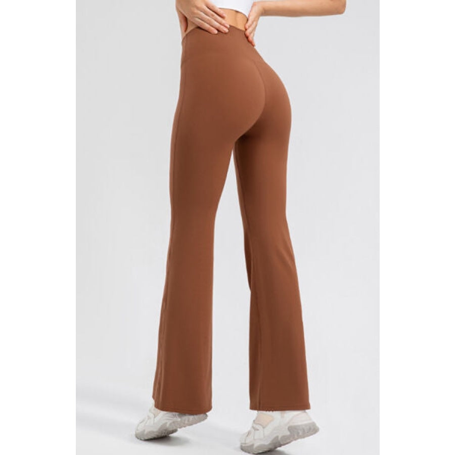 High Waist Straight Active Pants Clothing