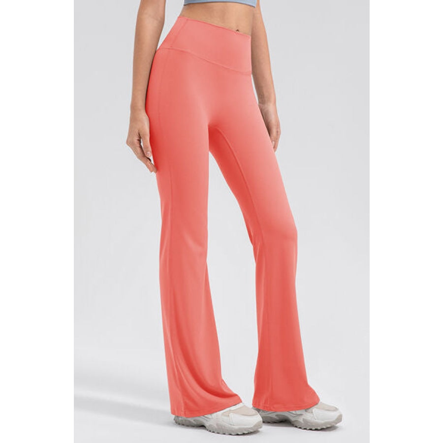 High Waist Straight Active Pants Clothing