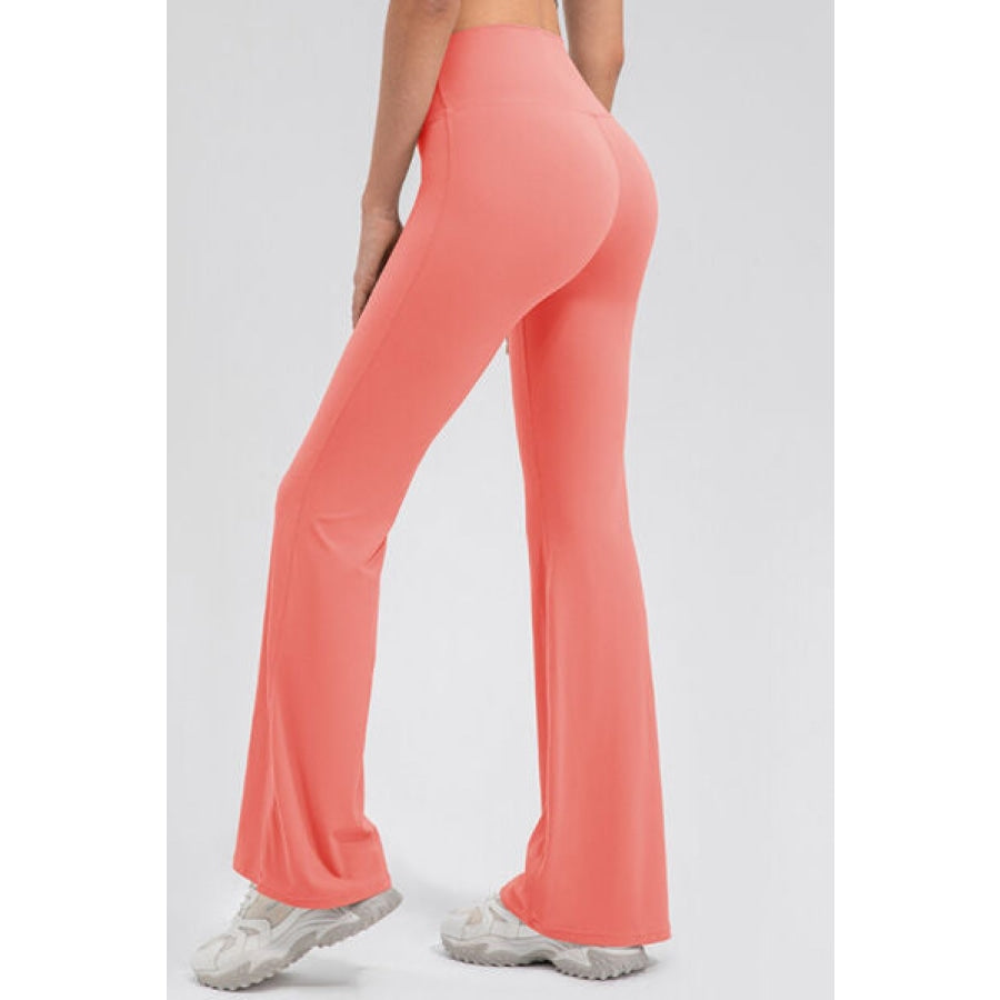 High Waist Straight Active Pants Clothing