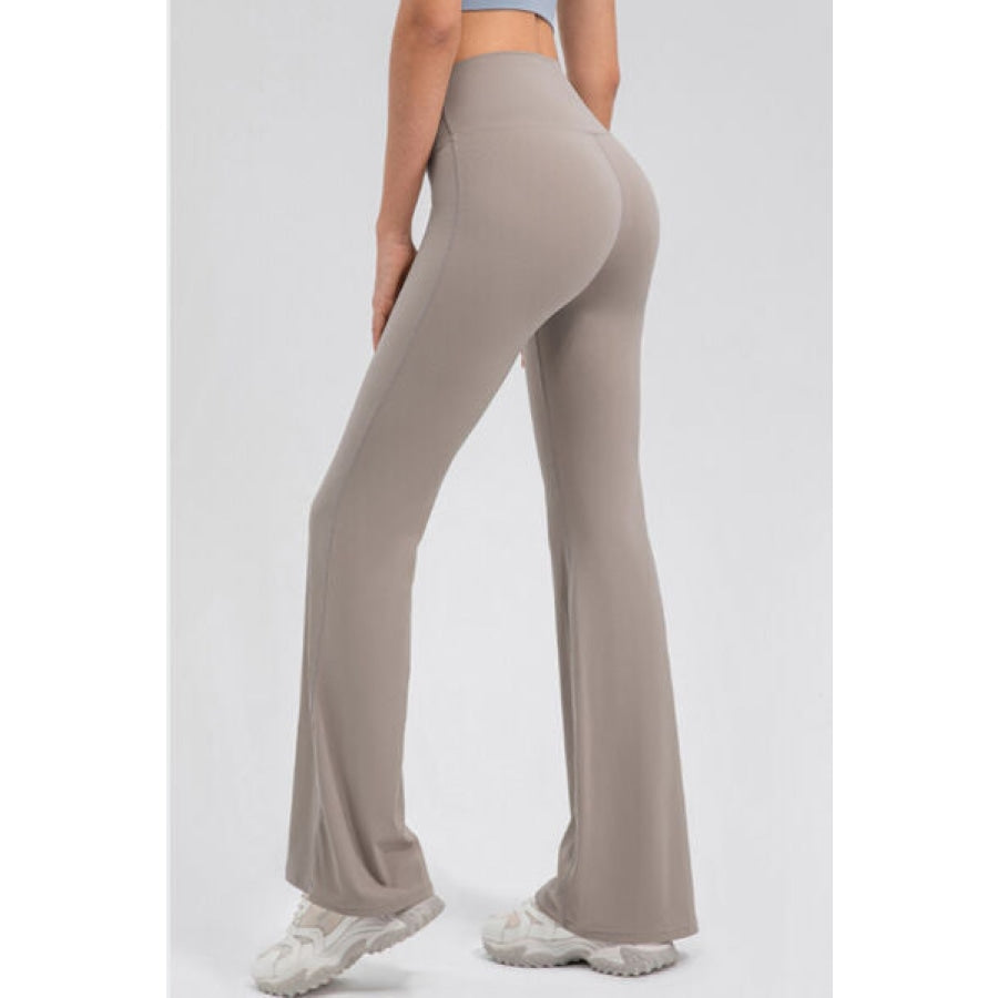 High Waist Straight Active Pants Clothing