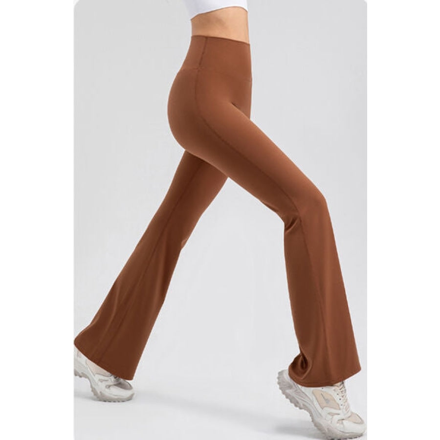 High Waist Straight Active Pants Clothing