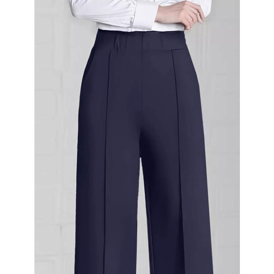 High Waist Wide Leg Pants Apparel and Accessories