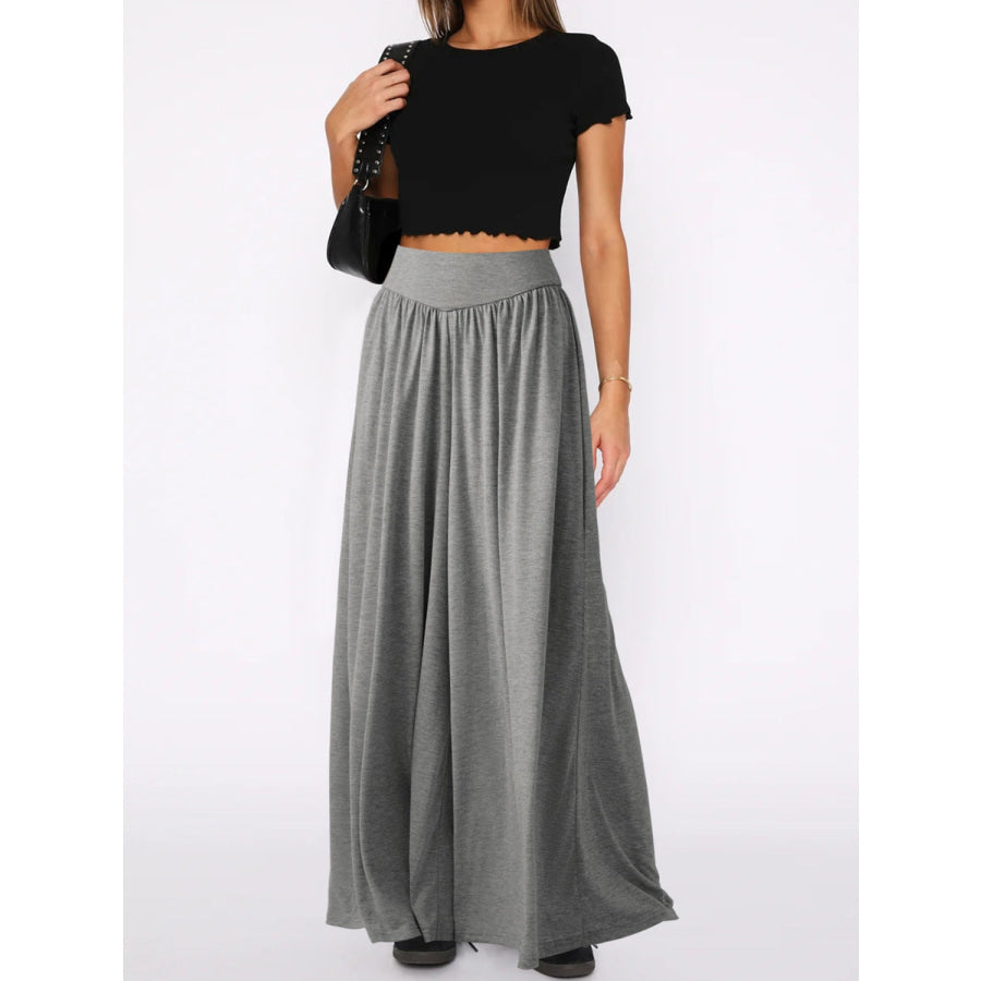 High Waist Wide Leg Pants Apparel and Accessories